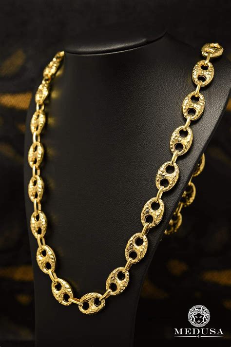 medusa Gucci chains